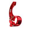 Bike Seat Post Clamp Fit for 40/41mm, Aluminium Alloy Bicycle Quick Release Seatpost Collar Seat Post Clamp for Folding Bike,Mtb,Road Bike (Red,41mm) view 3
