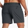 TACVASEN Men's Hiking Shorts 10" Dry Fit Lightweight Water Resistant Shorts Casual Outdoor Camping 5 Pockets Dark Grey 40 view 3