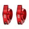 Bike Seat Post Clamp Fit for 40/41mm, Aluminium Alloy Bicycle Quick Release Seatpost Collar Seat Post Clamp for Folding Bike,Mtb,Road Bike (Red,40mm) view 1
