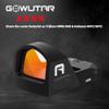 GOWUTAR A20 Shake Awake Red Dot Sight for RMR Pistol Cut 2 MOA 1x24mm Reflex Sight 7075 Aluminum Pistol Optic with Picatinny Rail Mount view 2