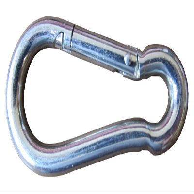 1/4" Carabiner Snap Clips Zinc Plated Snap Hook Lock Clip Lot Bulk Wholesale (250)