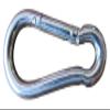 1/4" Carabiner Snap Clips Zinc Plated Snap Hook Lock Clip Lot Bulk Wholesale (250) view 1