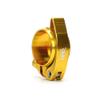 Bike Seat Post Clamp Fit for 40/41mm, Aluminium Alloy Bicycle Quick Release Seatpost Collar Seat Post Clamp for Folding Bike,Mtb,Road Bike (Gold,41mm) view 3