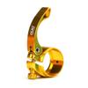 Bike Seat Post Clamp Fit for 40/41mm, Aluminium Alloy Bicycle Quick Release Seatpost Collar Seat Post Clamp for Folding Bike,Mtb,Road Bike (Gold,41mm) view 4