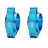 Bike Seat Post Clamp Fit for 40/41mm, Aluminium Alloy Bicycle Quick Release Seatpost Collar Seat Post Clamp for Folding Bike,Mtb,Road Bike (Blue,40mm) view 1
