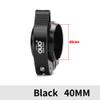 Bike Seat Post Clamp Fit for 40/41mm, Aluminium Alloy Bicycle Quick Release Seatpost Collar Seat Post Clamp for Folding Bike,Mtb,Road Bike (Black,40mm) view 2