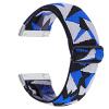 TryBest Nylon Strap Compatible with Fitbit Versa 3/Fitbit Sense, Women Men Soft Nylon Sport Breathable Band Lightweight Elastic Knit Strap Adjustable 5.3-8.3 inch view 2