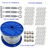 Jones Sports Medium Duty Cable Kit for Baseball and Softball Batting Cages view 2