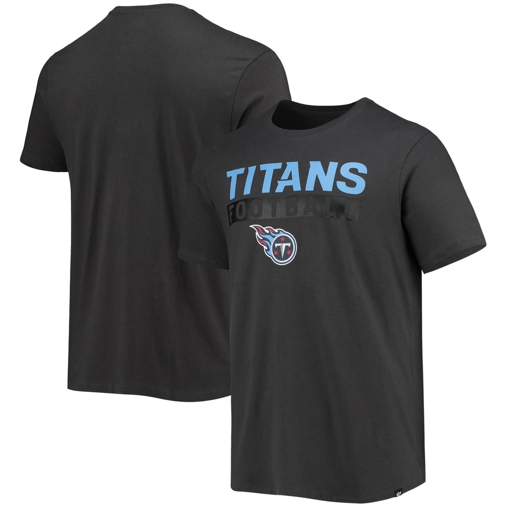 47 Men's Charcoal Tennessee Titans Dark Ops Super Rival T-Shirt