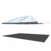 20x30 Replacement Tent Top for Weekender West Coast Frame Party Tents, White 14oz PVC Vinyl, Waterproof UV Resistant Heavy Duty Canopy Cover, Frame not Included - Tent Top ONLY view 2
