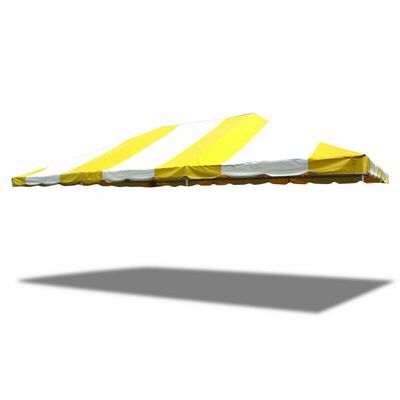 20' x 30' Replacement PVC Vinyl Tent Top | Yellow | Compatible with Party Tents Direct Weekender West Coast Frame Tent | Waterproof | UV Resistant | Heavy Diuty