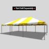 20' x 30' Replacement PVC Vinyl Tent Top | Yellow | Compatible with Party Tents Direct Weekender West Coast Frame Tent | Waterproof | UV Resistant | Heavy Diuty view 4