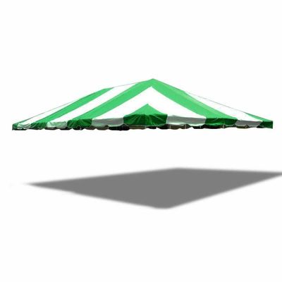 20' x 30' Replacement PVC Vinyl Tent Top | Green | Compatible with Party Tents Direct Weekender West Coast Frame Tent | Waterproof | UV Resistant | Heavy Diuty