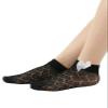 Girls Fishnet Lace Socks Sheer Ankle Black Stockings 5-8 Years view 2