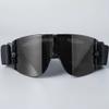 Tactical Airsoft Goggles Safety Goggles Army Goggles Military Eye Protection Hunting Glasses for Shooting Military X800 Goggles Airsoft paintball UV400 glasses (Black) view 2