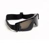Tactical Airsoft Goggles Safety Goggles Army Goggles Military Eye Protection Hunting Glasses for Shooting Military X800 Goggles Airsoft paintball UV400 glasses (Black) view 4