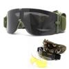 Tactical Airsoft Goggles Safety Goggles Army Goggles Military Eye Protection Hunting Glasses for Shooting Military X800 Goggles Airsoft paintball UV400 glasses (Green) view 1