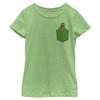 Fifth Sun girls Star Trek: The original Series Gorn Peekaboo Short Sleeve Tee T Shirt, Green Apple, X-Small US view 1