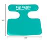 TRC Recreation Pool Saddle, Teal view 3