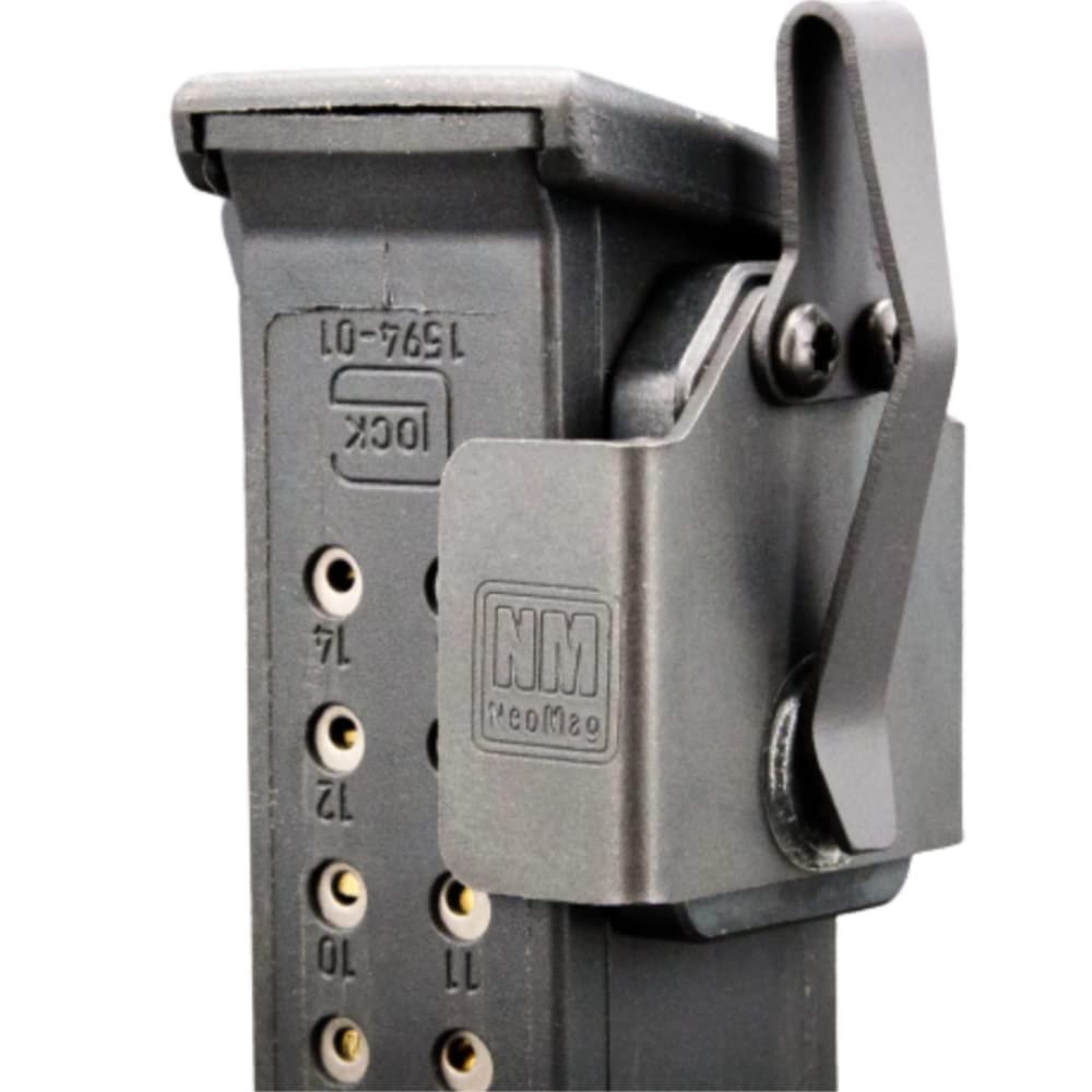 NEOMAG Magnetic Magazine Holster | Pocket Mag Holder for Conceal Carry | Medium, Compatible with 9mm/.40 S&W
