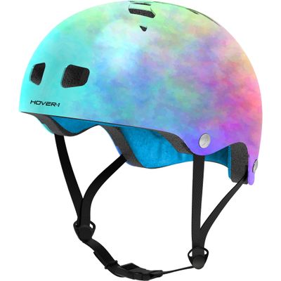 Hover-1 Sport Helmet | Hardshell Helmet with Lightweight Design, Inner Soft Padding for Comfort, Removable and Washable Liner, Small, Tie-Dye