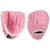apott Baseball Glove 12.5IN Softball Gloves Softball Practice Equipment for Adult and Youth, Right Hand Throw Pink view 3