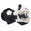 Tactical Half Face Fangs Mask Airsoft Mesh Mask Halloween Mask Skull Mask for CS Hunting Paintball Shooting Cosplay view 3