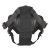 Tactical Half Face Fangs Mask Airsoft Mesh Mask Halloween Mask Skull Mask for CS Hunting Paintball Shooting Cosplay view 4