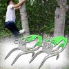 4 Claws Tree Climbing Spikes, Tree Climbing Equipment Set, Tree Climbing Tools Lumberjack Climbing Spikes Pole Shoes Stainless Steel 304 Hunt Tomb view 2