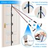 Brebebe Door Anchor Strap for Exercises, Multi Point Anchor Gym Attachment for Home Fitness, Portable Door Band Resistance Workout Equipment view 4