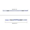 Boat Bungee Dock Line - Mooring Rope, Marine Anchor Line for Docking Pontoon, Seadoo, Bass Boat, Jet Ski, Kayak, Watercraft, WaveRunner - 4-5.5FT (Blue) view 4