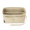OPPOSHE Purse Organizer Insert for Handbags, Softened Felt Bag Insert Organizer for Tote, Compatible with LV, Coach, MK, Kate Spade, Goyard, Longchamp (Beige, XX-Large) view 1