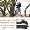 Tree Climbing Spike Set, Profession Tree Climbing Tool, Stainless Steel Climbing Trees Artefact with Safety Belts for Hunting Observation, Picking Fruit, Jungle Survival view 2