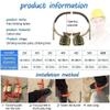 Portable Non-Slip Tree Climbing Spikes Set with Safety Belt Adjustable Lanyard Rope Rescue Belt for Tree Climbing, Jungle Survival, Picking and Hunting(Size:Model 450) view 2