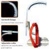 Tree Climbing Spike Set Adjustable Climbing Spikes and Harness Pedal Tool for Climbing Hunting Fruit Picking Cutting Tree, Tree Work(Size:Model 450) view 3