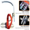 Tree Climbing Spike Set Adjustable Climbing Spikes and Harness Pedal Tool for Climbing Hunting Fruit Picking Cutting Tree, Tree Work(Size:Model 450) view 4