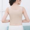 LiiYii Youth Girls Padded Underwear Wireless Undies Training Bra Sports Tops Mini Cami Undergarment Camisole Nude 9-10 Years view 2