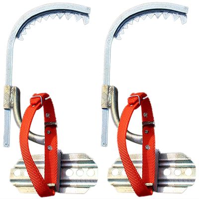 Tree Climbing Equipment Set, Tree Climbing Spike Set, Tree Climbing Tool, Adjustable Non-Slip Wear-Resistant for Hunting and Rock Climbing(Size:Model 350)