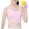 LiiYii Youth Girls Padded Underwear Wireless Undies Training Bra Sports Tops Mini Cami Undergarment Camisole Pink 9-10 Years view 1