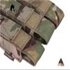Airsoft Molle Magazine Pouch Tactical Modular Triple Ammo Pouch for MP7 (Multicam) view 4