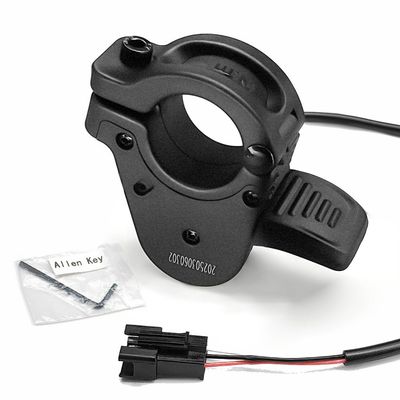 HUDAMZKY Ebike Thumb Throttle WUXING 300X Right/Left Hand Quick Disassembly Throttle for 24V 36V 48V 60V 72V Electric Bicycle Accelerator(300X SM Plug)