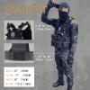 MGFLASHFORCE Tactical Vest for Men, Airsoft Molle Vest (Black) view 3