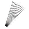 HNZMDY 30/32 Inch 6.2mm Archery Pure Carbon Arrow Shafts Spine 300/340/400/500/600/700/800 Shaft Tubes with Aluminum Insert for DIY Compound Recurve Bow Shooting (Spine 600, 32 inch Shaft) view 3