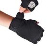 ChinFun Unisex Sailing Gloves Padded Palm Fingerless Kayaking Glove- Perfect for Paddling, Canoeing for Men Women & Youth Grey & Black XL view 3