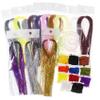 GREATFISHING Fly Tying Materials Choice Crystal Flash Tinsel Chenille Dubbing Line Yarn Realistic Nymph Bugs Scud Dry Saltwater Flies (25PC Fly Tying Materials Kit) view 1