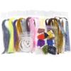GREATFISHING Fly Tying Materials Choice Crystal Flash Tinsel Chenille Dubbing Line Yarn Realistic Nymph Bugs Scud Dry Saltwater Flies (25PC Fly Tying Materials Kit) view 3
