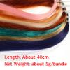 GREATFISHING Fly Tying Materials Choice Crystal Flash Tinsel Chenille Dubbing Line Yarn Realistic Nymph Bugs Scud Dry Saltwater Flies (10 Colors Streamer Steelhead Sabiki Rig Making Material) view 4