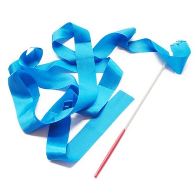 Lipfer Dance Ribbons Rainbow Streamers Rhythmic Gymnastics Ribbon for Kids Artistic Dancing