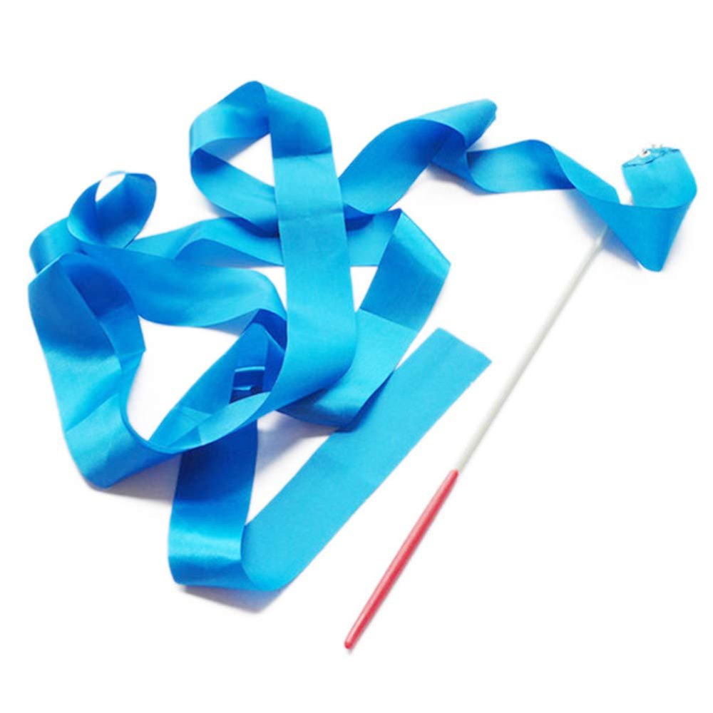 Lipfer Dance Ribbons Rainbow Streamers Rhythmic Gymnastics Ribbon for Kids Artistic Dancing