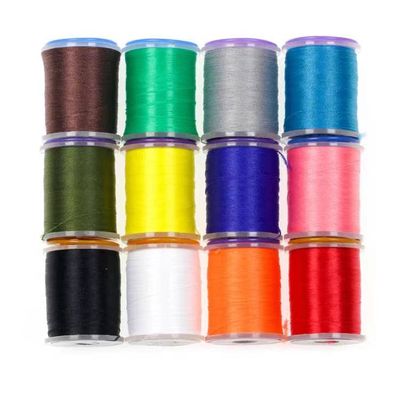 GREATFISHING Fly Tying Combo: Midge Nymph Dry Flies & Lure Making Materials (12 Color Thread Combo)